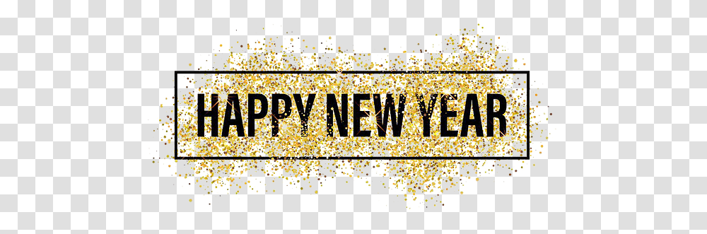 Kabsphotography Kris Medeiros Happy New Year Gold, Art, Text, Pattern, Advertisement Transparent Png