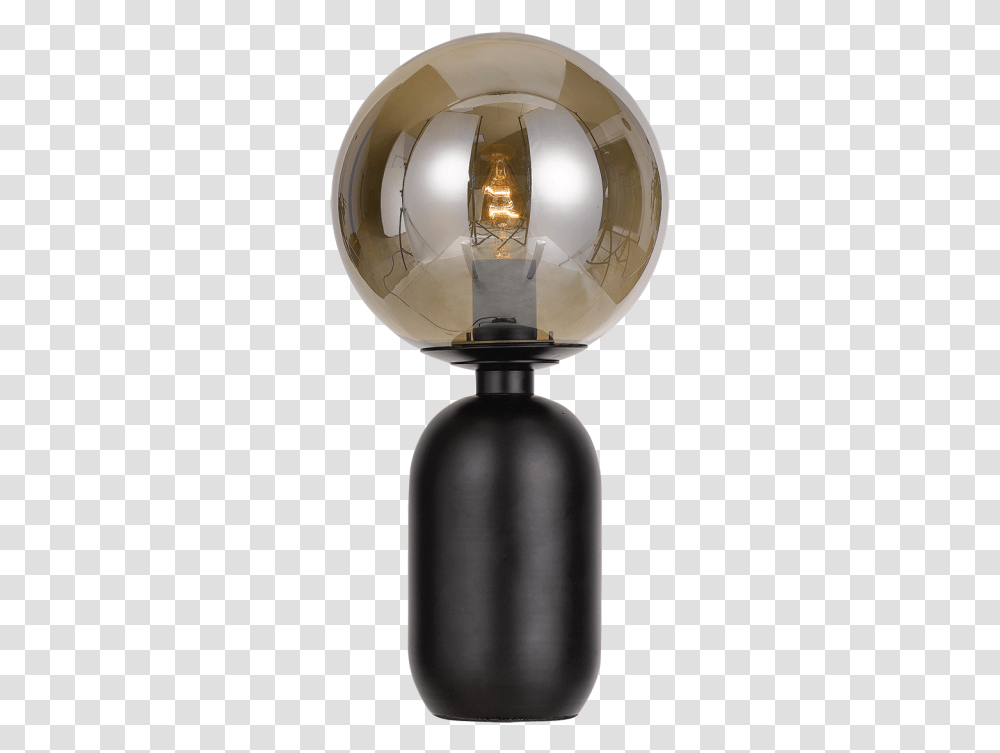 Kade Black Smoke Table Lamp Table Lamp, Light, Lightbulb, Lighting, Lampshade Transparent Png