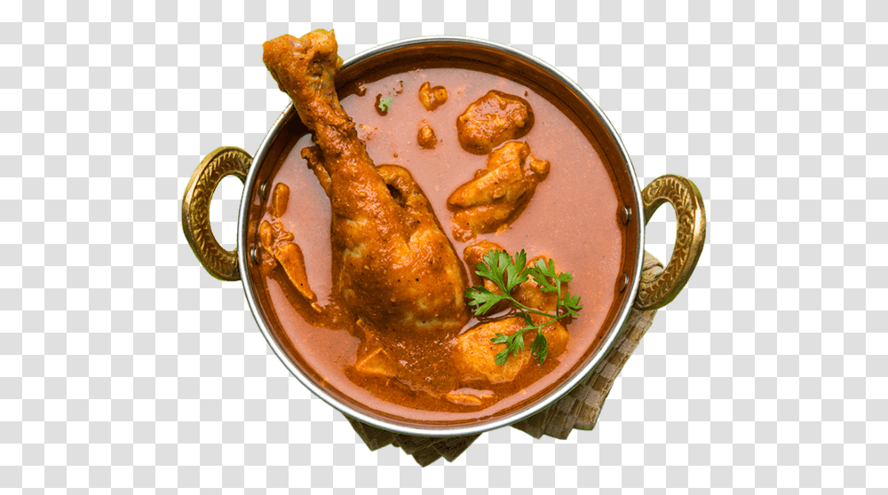 Kadhi Chicken Full Chicken Leg Piece Masala, Dish, Meal, Food, Curry Transparent Png