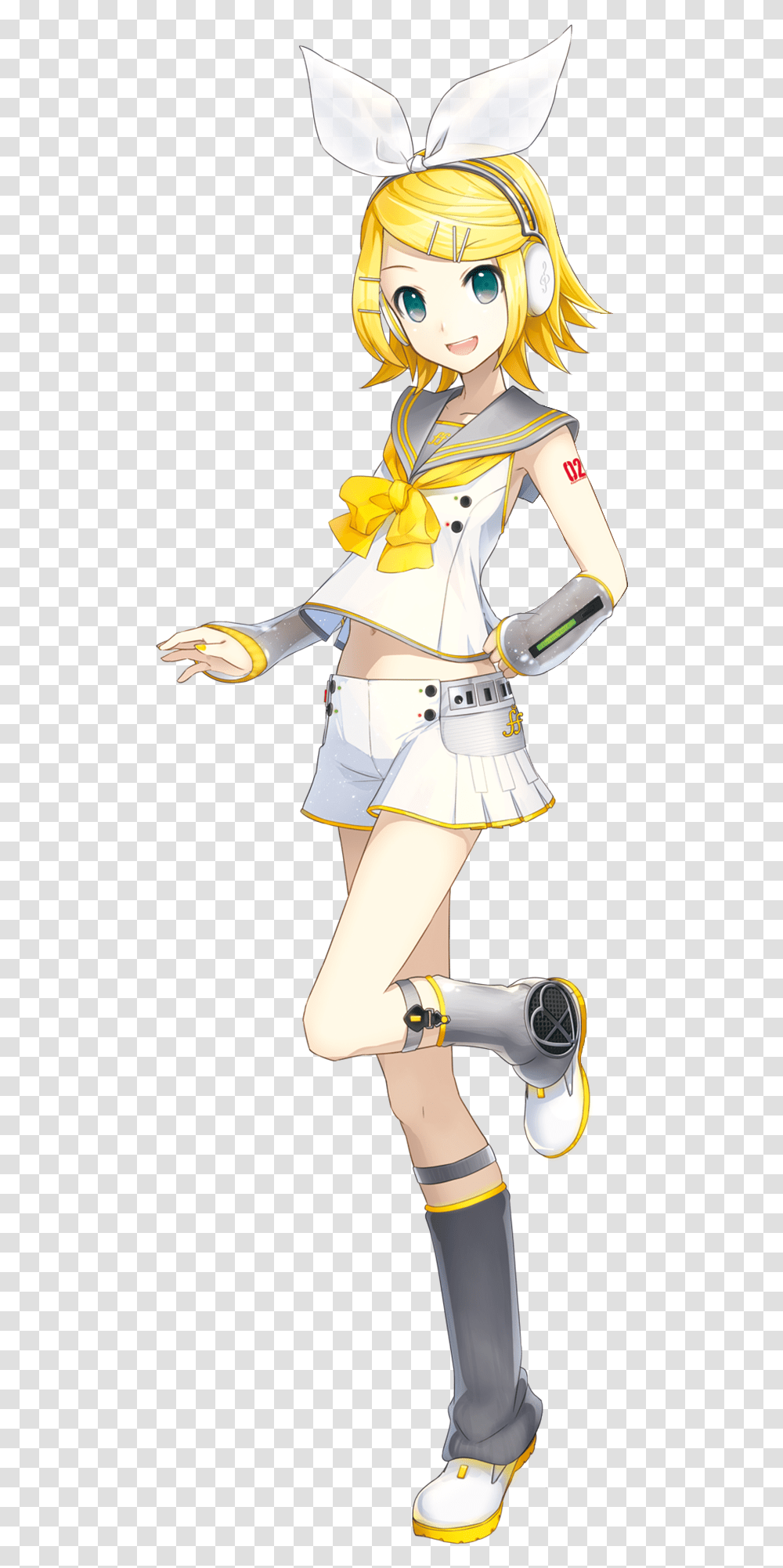 Kagamine Rin And Len, Costume, Skirt, Person Transparent Png