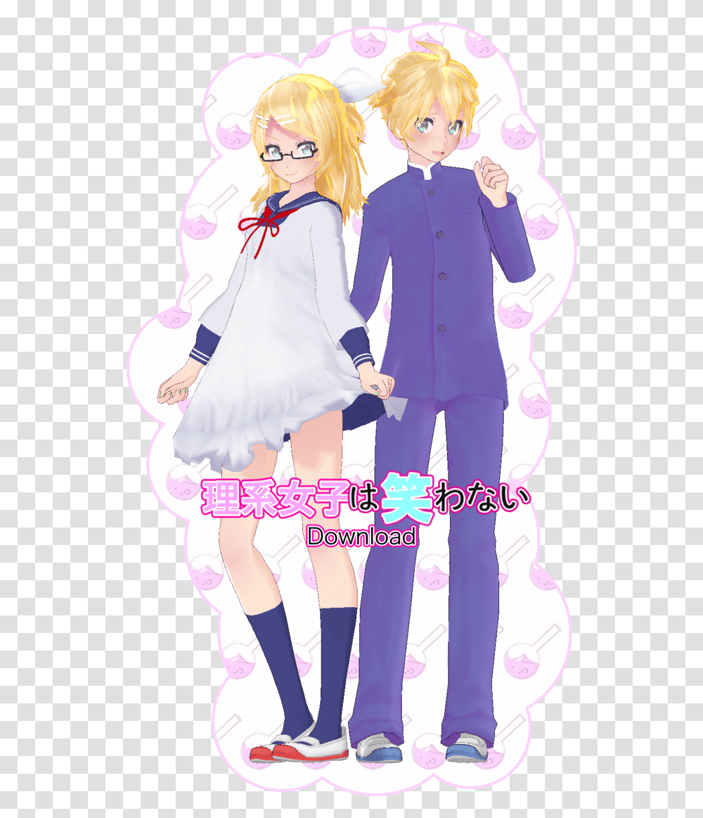 Kagamine Rin The Straight Faced Science Girl, Person, Sunglasses, People Transparent Png