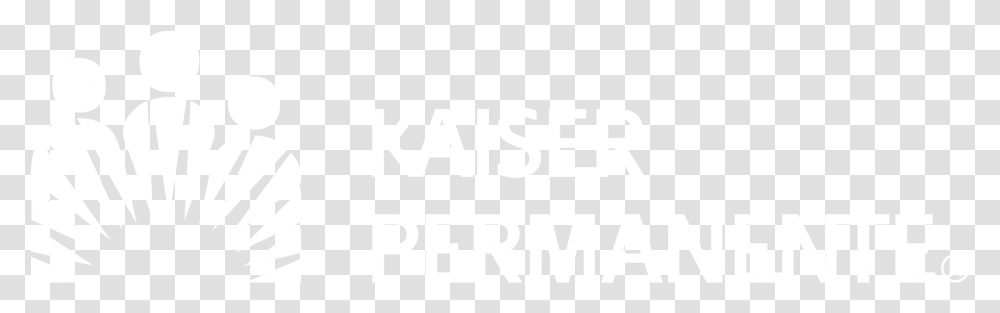 Kaiser Permanente Logo Black And White Kaiser Permanente Logo Background, Word, Alphabet, Label Transparent Png