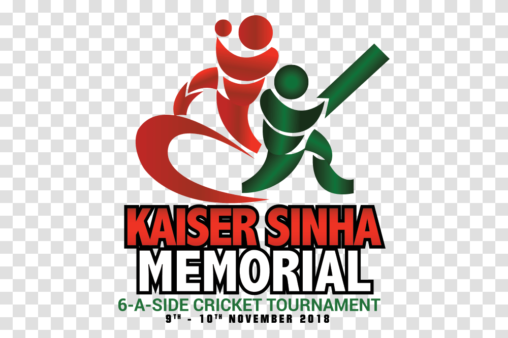 Kaiser Shinha Memorial Tournament Logo Six A Side Cricket Tournament, Advertisement, Poster, Animal Transparent Png