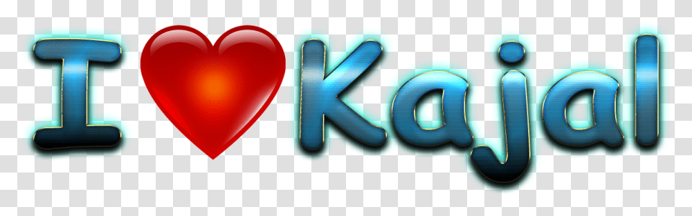 Kajal Love Name Heart Design Love You Kajal Name, Alphabet, Light Transparent Png
