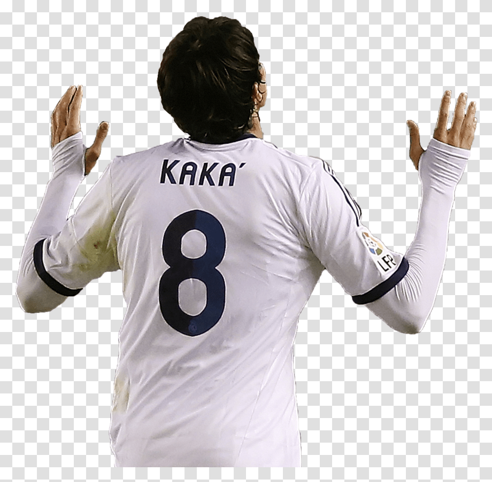 Kak Football Renders Kaka, Shirt, Person, Number Transparent Png