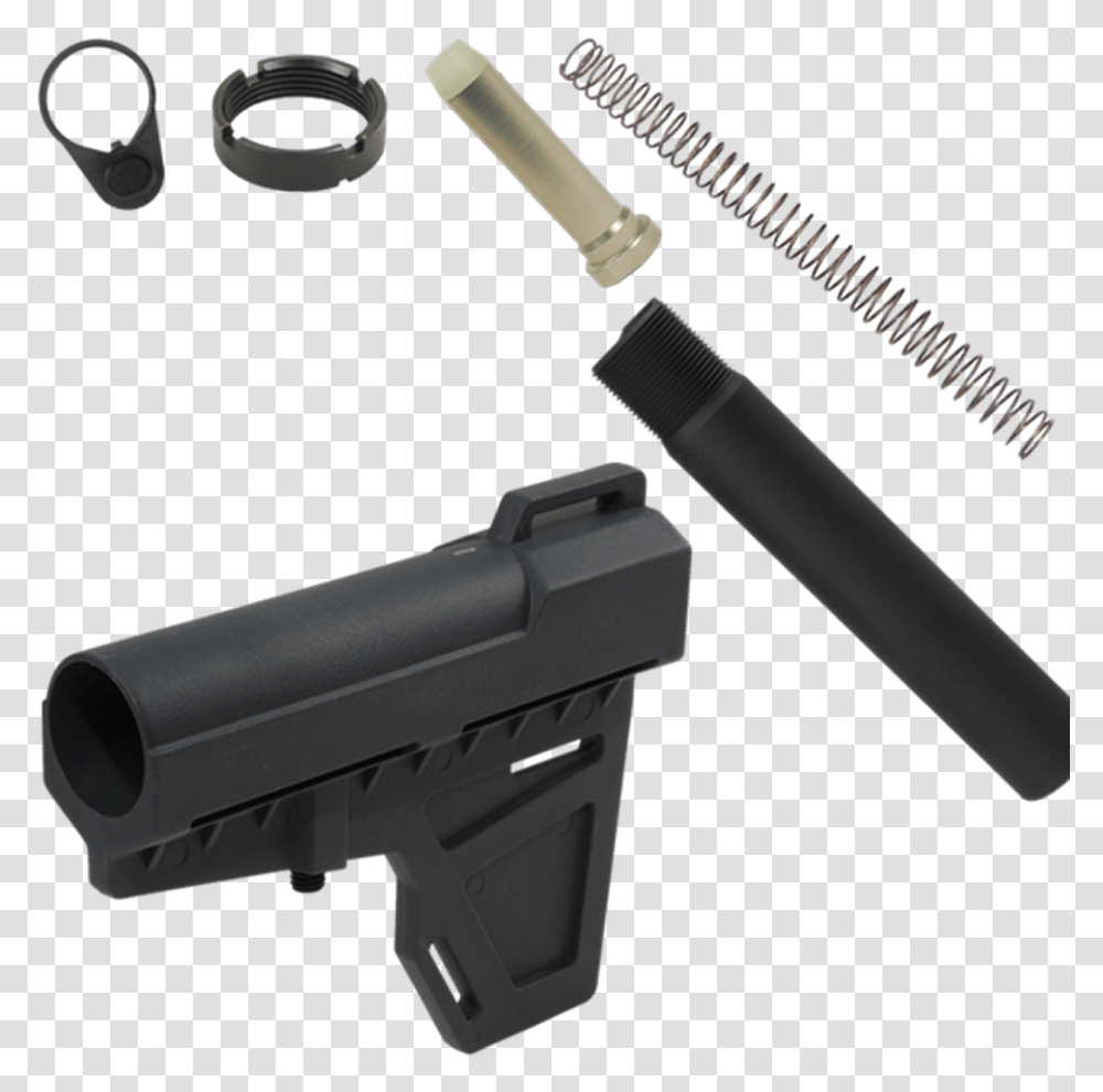 Kak Industry Shockwave Blade Pistol Stabilizer Kit, Weapon, Weaponry, Gun, Razor Transparent Png