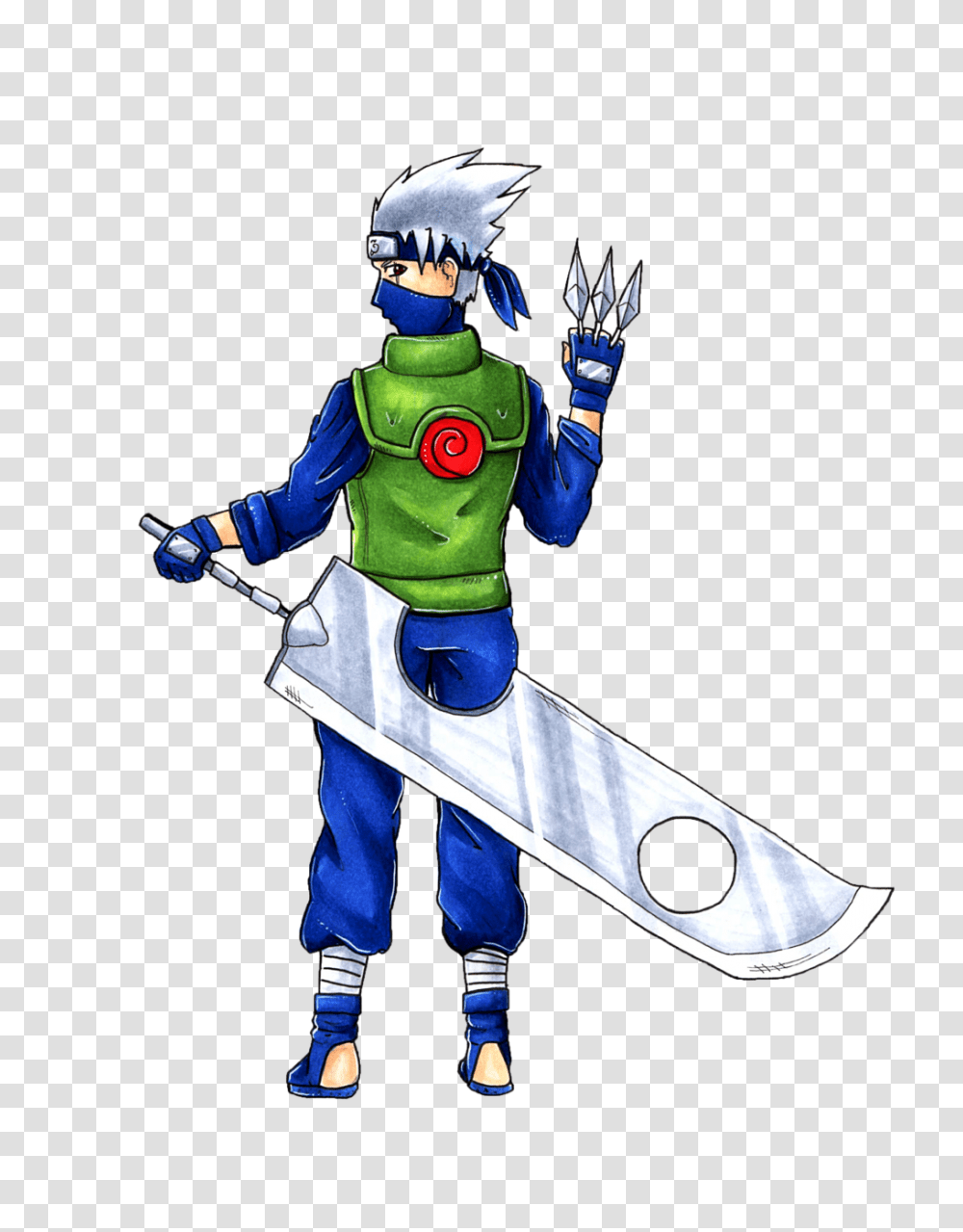 Kakashi Kubikiri, Toy, Person, Costume, Elf Transparent Png