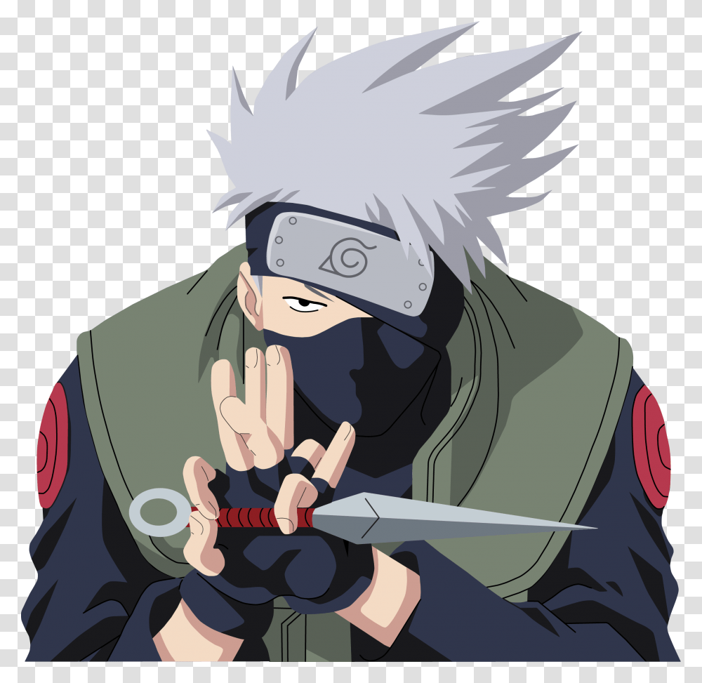 Kakashi, Ninja, Person, Human, Book Transparent Png