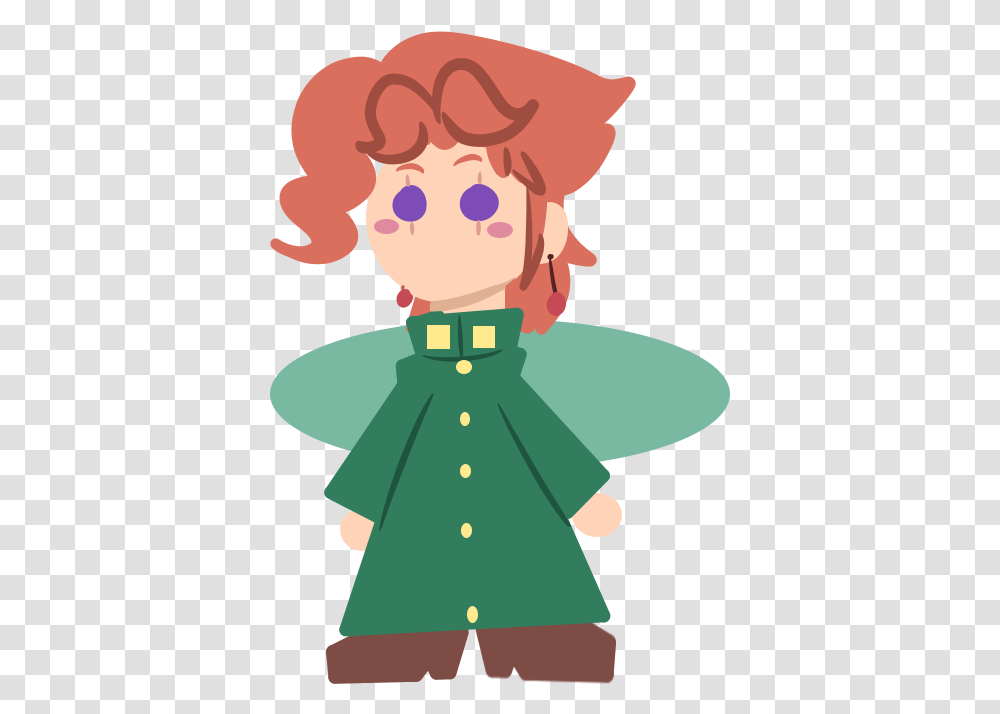 Kakyoin Hashtag Cartoon, Elf, Clothing, Apparel, Coat Transparent Png