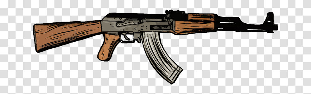 Kalashnikov Ak Assault Rifle Woingear, Machine Gun, Weapon, Weaponry Transparent Png