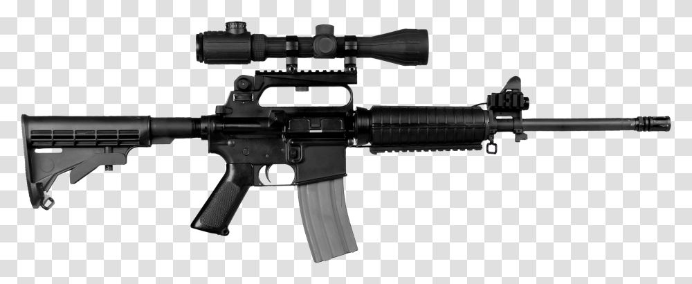 Kalashnikov Ati Omni Hybrid 300 Blackout, Gun, Weapon, Weaponry, Rifle Transparent Png