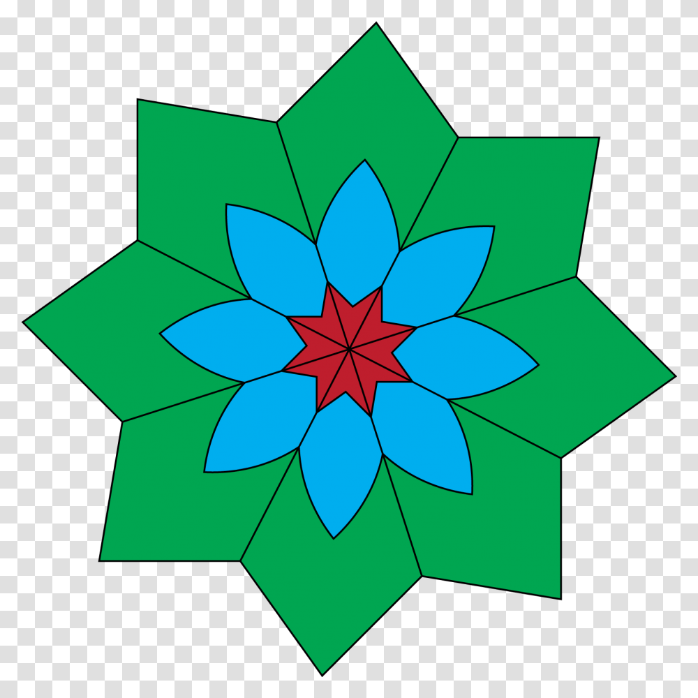 Kaleidoscope Flower Free Images Vector Clip Geometric Shaped Flowers Pattern, Symbol, Star Symbol, Ornament, Fractal Transparent Png