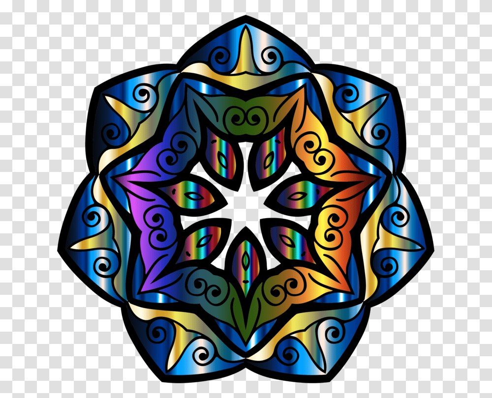 Kaleidoscope Mandala Floral Design Sharingan Symmetry Free, Ornament, Pattern, Fractal Transparent Png