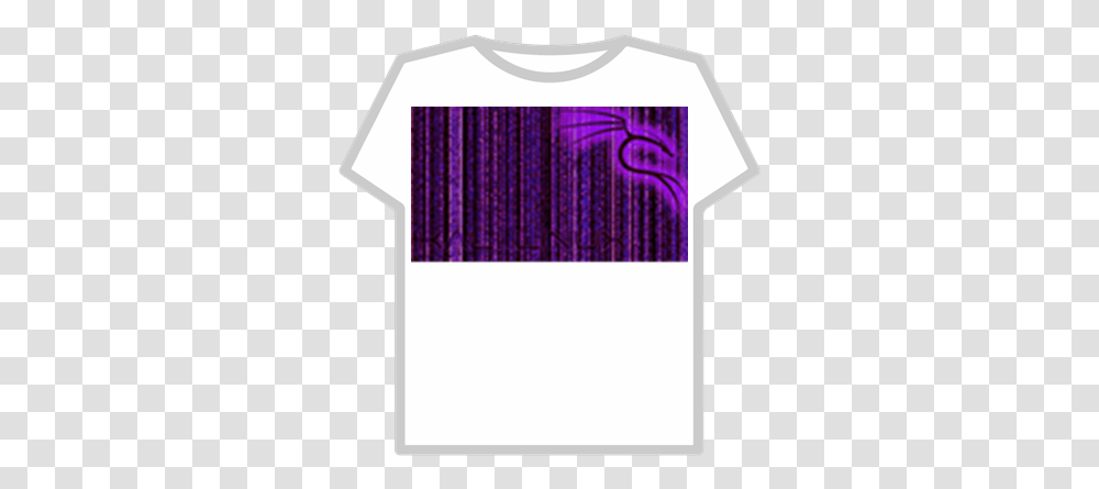 Kali Linux Backtrack Wallpaper Blue And Purple By Roblox Meliodas T Shirt Roblox, Clothing, Apparel, T-Shirt, Rug Transparent Png