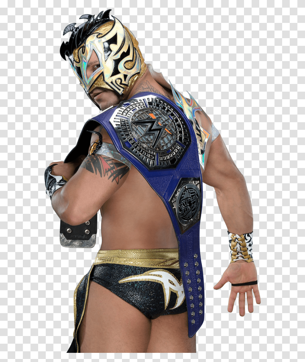 Kalisto Cruiserweight Champion 2017 New By Ambriegnsasylum16 Kalisto Cruiserweight Champion, Skin, Person, Costume Transparent Png