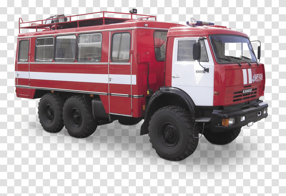 Kamaz, Car, Fire Truck, Vehicle, Transportation Transparent Png
