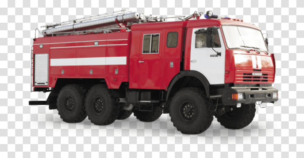 Kamaz Pozharnaya Mashina, Truck, Vehicle, Transportation, Fire Truck Transparent Png