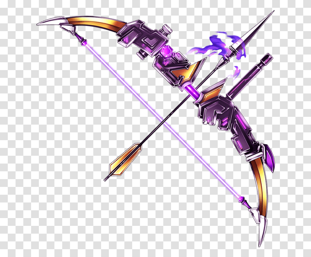 Kamihime Project Wikia Magical Purple Bow And Arrow Transparent Png