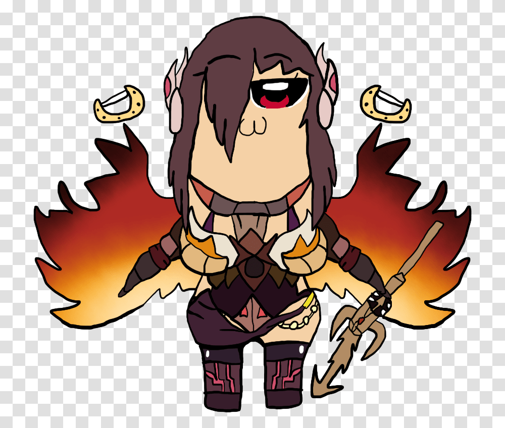 Kamihime Team Epic Ares Cartoon, Person, Human, Fire, Flame Transparent Png