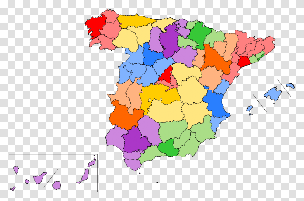 Kamina Shades Catholic Dioceses In Spain, Map, Diagram, Plot, Atlas Transparent Png