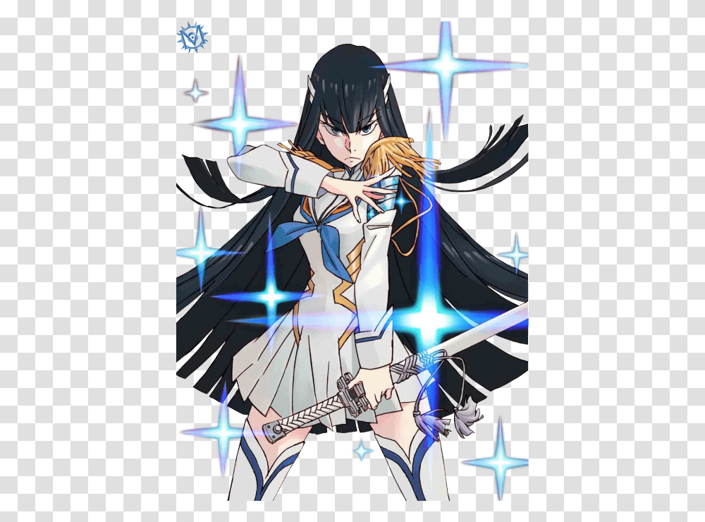 Kamui Render Klk Kill La Kill Satsuki Kiryuin Junketsu Satsuki Kiryuin, Manga, Comics, Book, Person Transparent Png