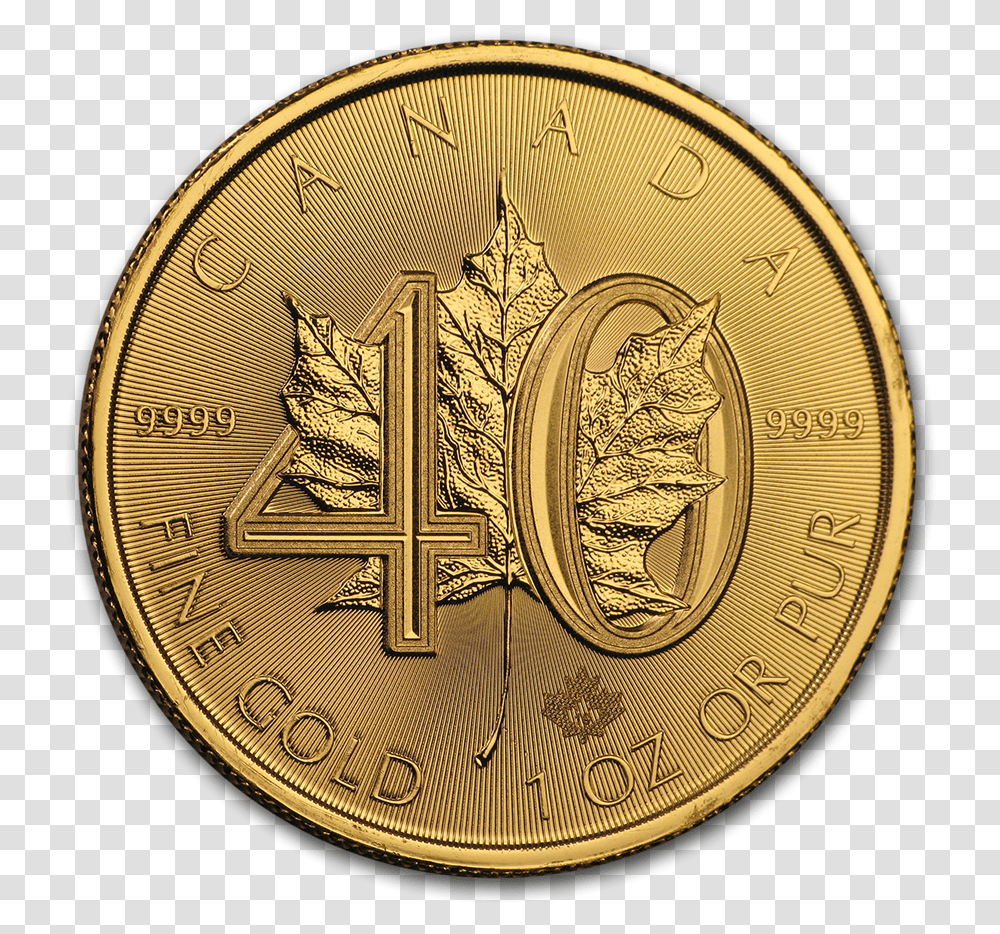 Kanadische Goldmnze 40 Jahre, Coin, Money, Clock Tower, Architecture Transparent Png