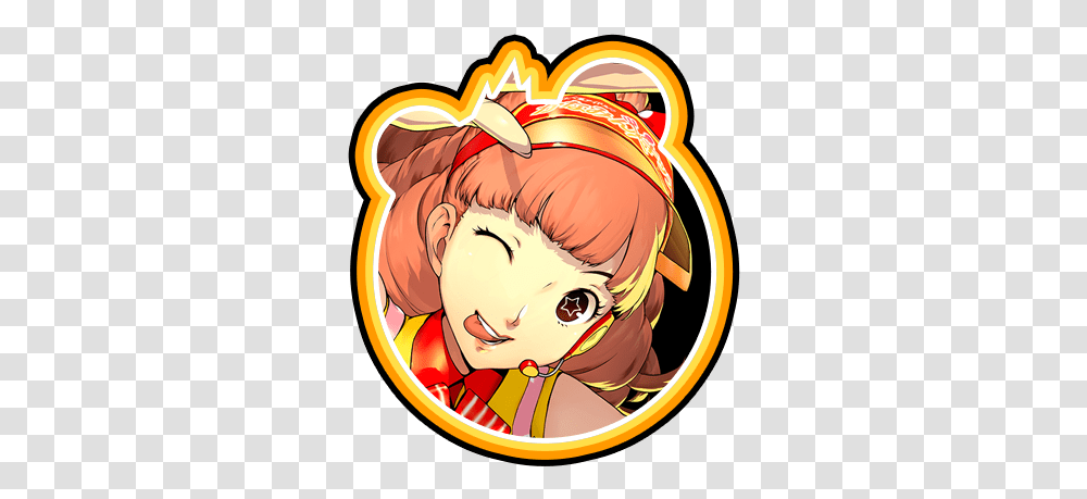 Kanami Persona 4 Icon, Art, Human, Label, Text Transparent Png