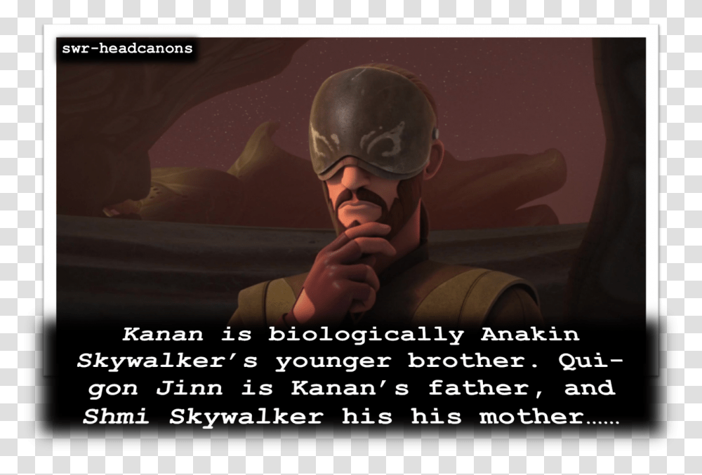 Kanan Is Biologically Anakin Skywalkers Younger Brother Rock Gospel, Helmet, Person, People, Grand Theft Auto Transparent Png
