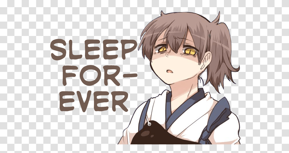 Kancolle Sleep Memes Black And White Motivational Quotes, Apparel, Robe, Fashion Transparent Png