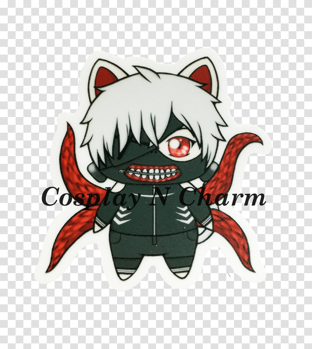 Kaneki Pvc Waterproof Sticker Transparent Png