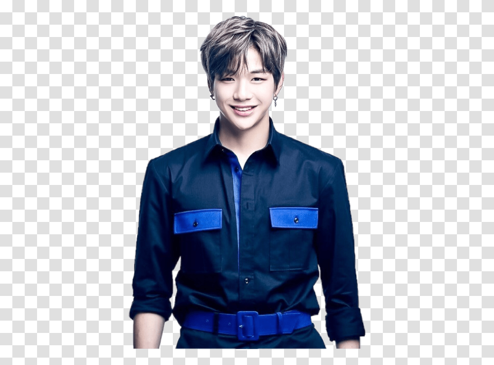 Kang Daniel Kang Daniel With Background, Person, Face, Sleeve Transparent Png