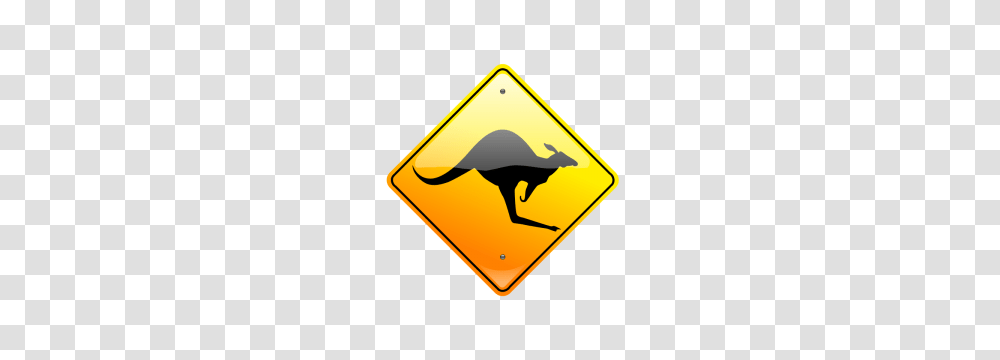 Kangaroo Clip Art Download, Road Sign, Animal, Stopsign Transparent Png