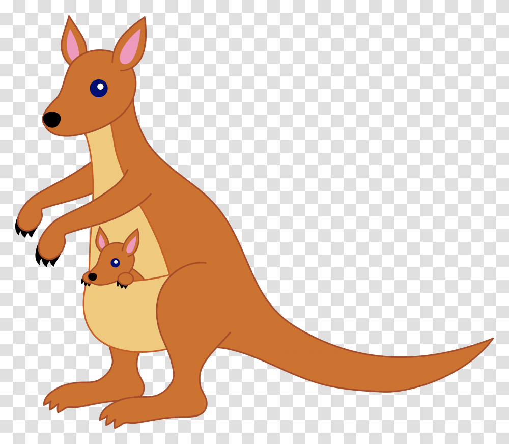 Kangaroo Clipart Bit, Mammal, Animal, Wallaby Transparent Png