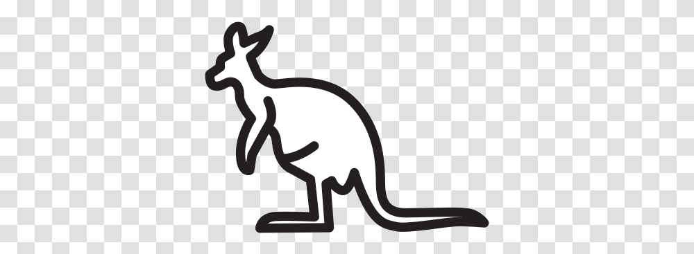 Kangaroo Free Icon Of Selman Icons Kangaroo Free Icon, Mammal, Animal, Wallaby Transparent Png