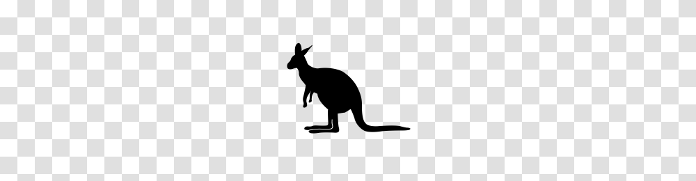 Kangaroo Icons Noun Project, Gray, World Of Warcraft Transparent Png