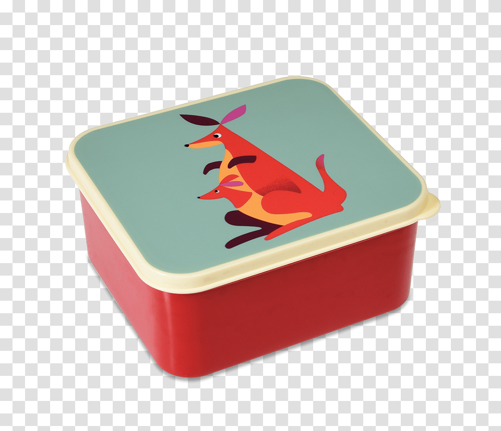 Kangaroo Lunch Box Nspcc Shop, Tin, Bird, Animal, Meal Transparent Png