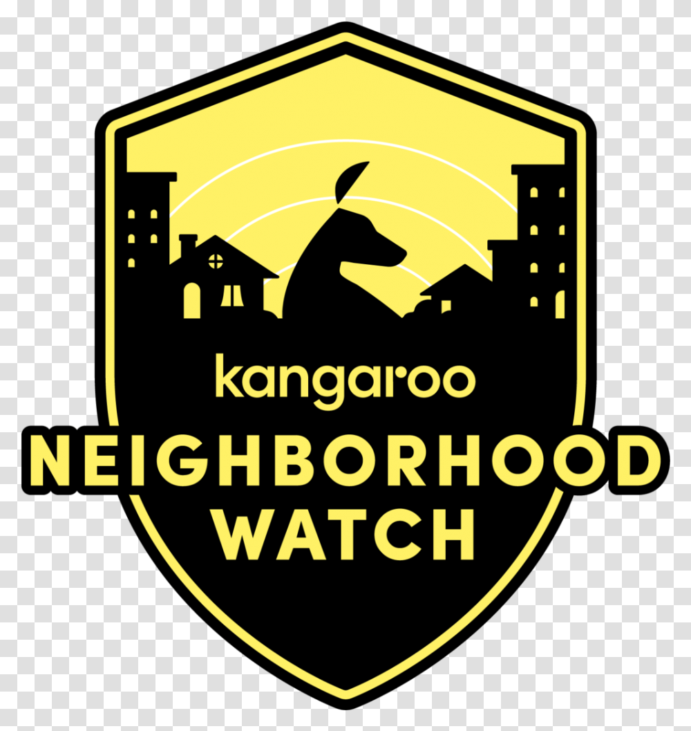 Kangaroo Neighborhood Watch Language, Text, Symbol, Logo, Alphabet Transparent Png