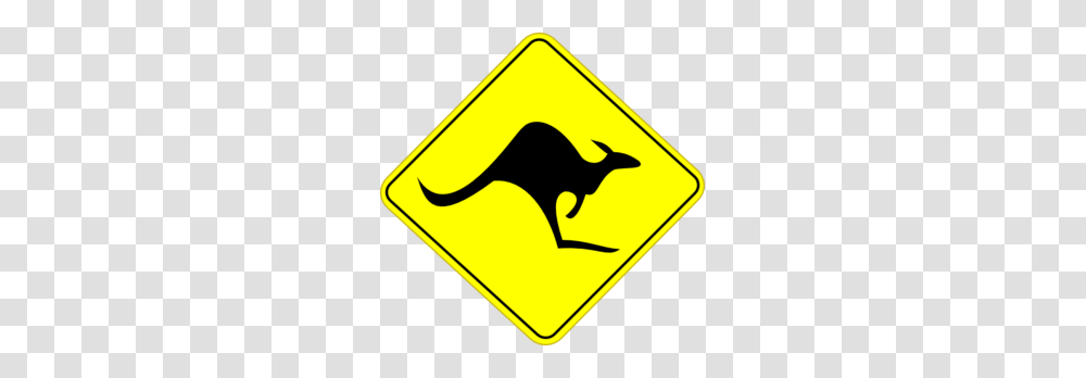 Kangaroo Road Sign Clip Art, Stopsign Transparent Png