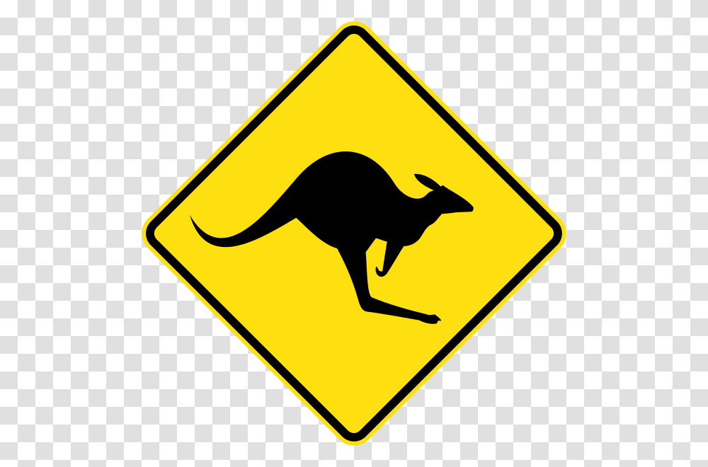 Kangaroos Blamed For Road Kill And For Eating Crops, Sign, Animal, Road Sign Transparent Png