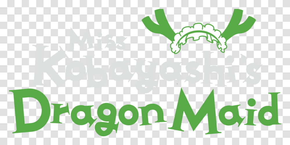 Kanna Kamui Miss Dragon Maid Logo, Text, Alphabet, Label, Plant Transparent Png
