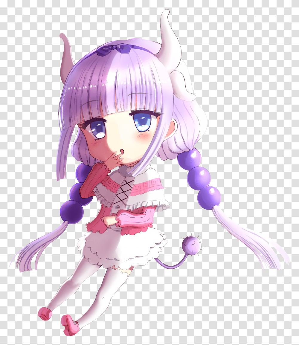 Kanna Kamui Miss Dragon Maid Transparent Png