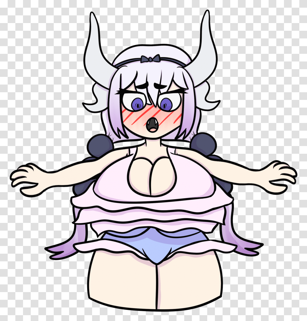 Kanna Kamui Swimsuit By Trueoculus Fictional Character, Art, Performer, Drawing, Text Transparent Png