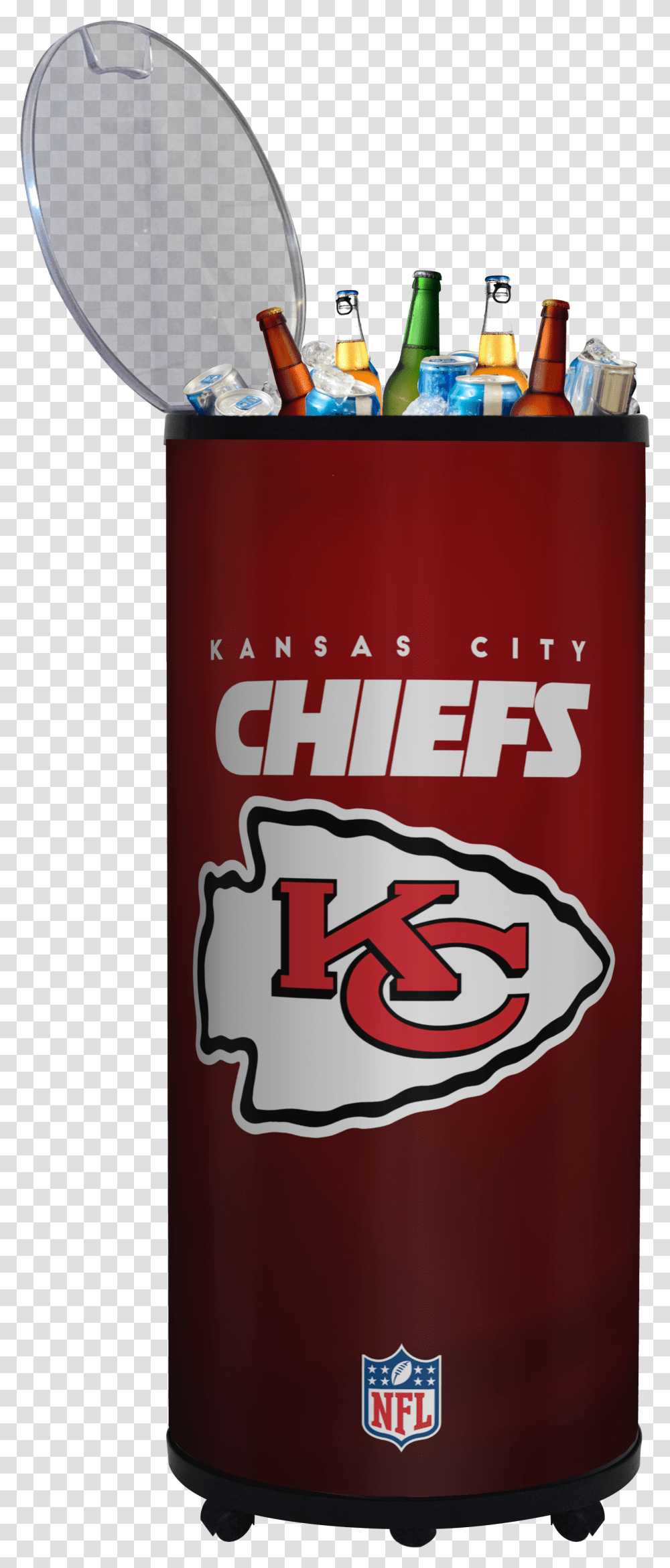 Kansas City Chiefs 5 S Barrel Beverages Drinks, Tin, Can, Aluminium, Ketchup Transparent Png