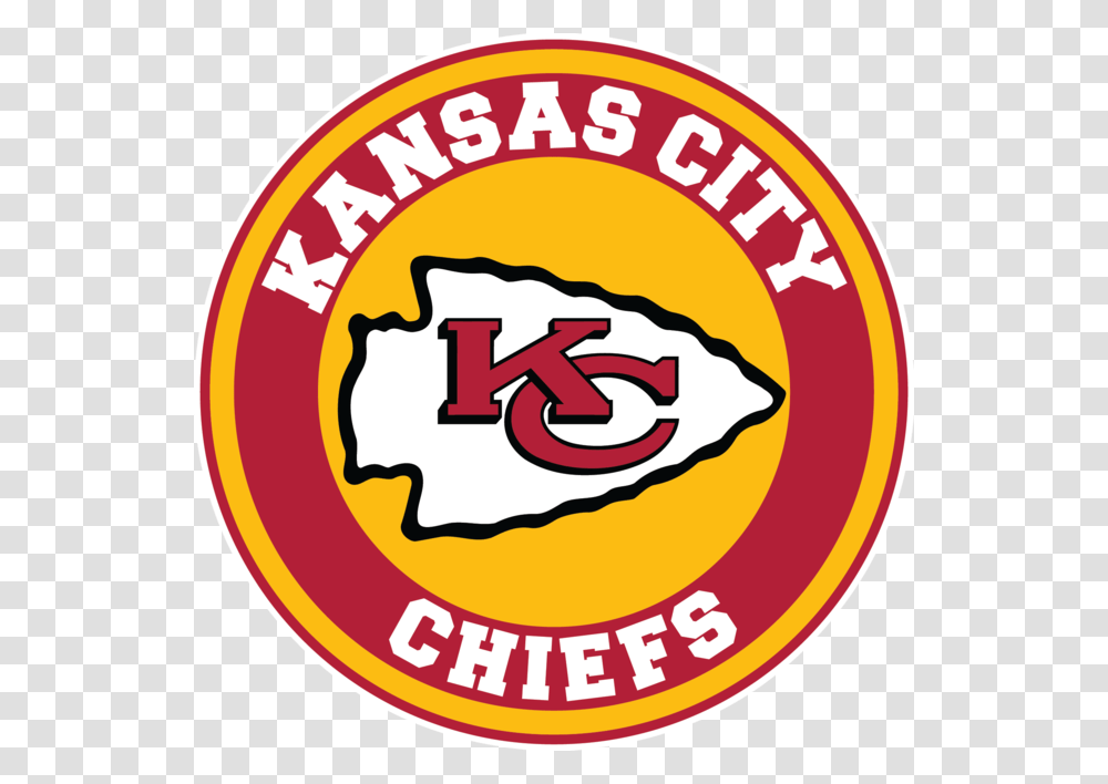 Kansas City Chiefs, Label, Sticker, Logo Transparent Png