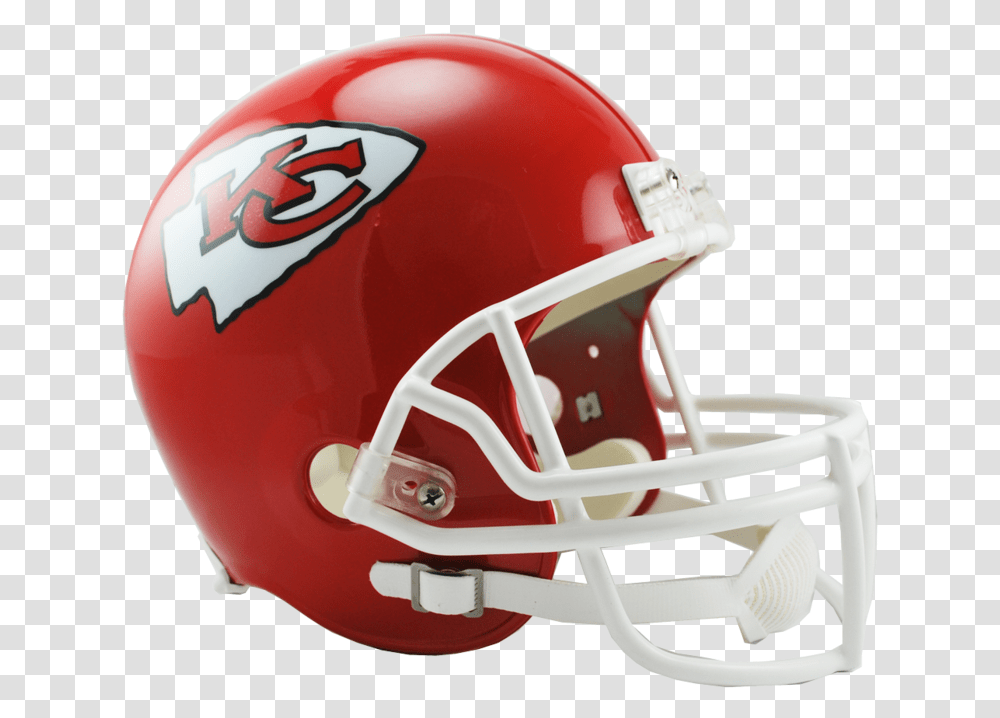 Kansas City Chiefs Replica Vsr4 Full Size Helmet Chiefs Football Helmet, Apparel, American Football, Team Sport Transparent Png