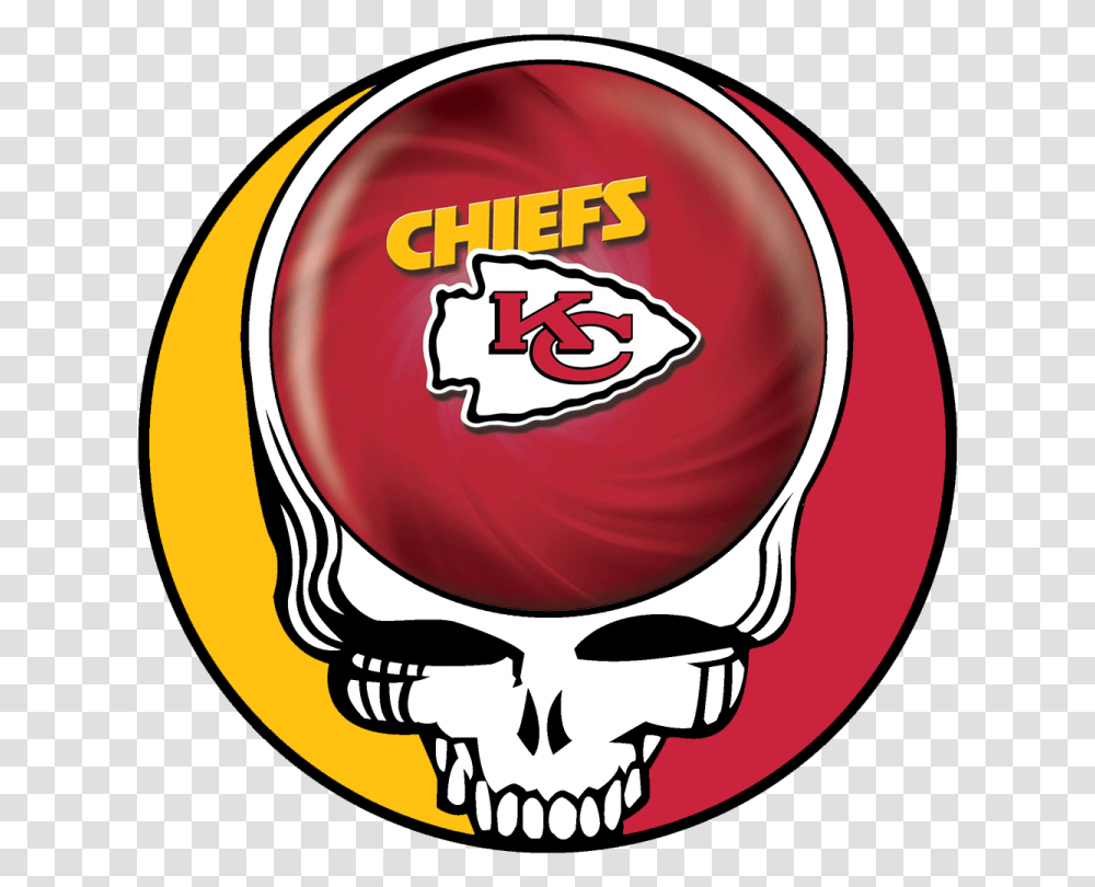 Kansas City Chiefs Skull Logo Decals Stickers Kansas City Chiefs Grateful Dead, Label, Trademark Transparent Png