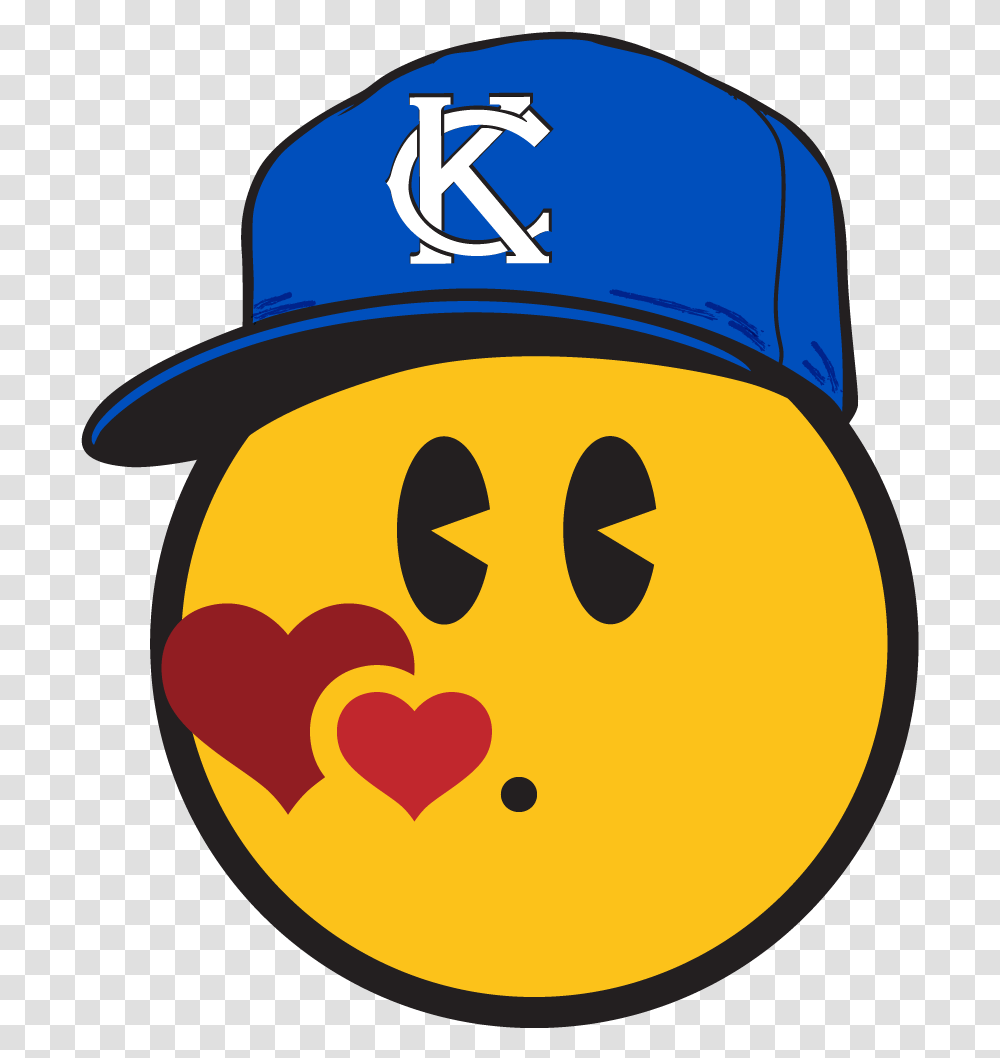 Kansas City Emojis Celebrate City's Love For Chiefs Royals Clip Art, Baseball Cap, Hat, Clothing, Apparel Transparent Png