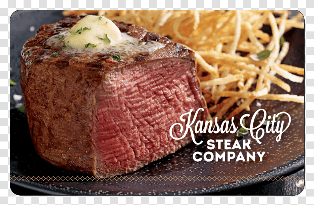 Kansas City Steaks Gift Cards, Bread, Food, Meal, Dish Transparent Png