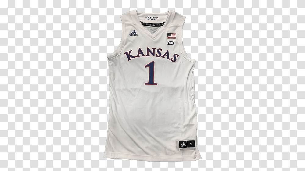 Kansas Jayhawks Adidas Jersey Adidas Kansas Basketball Jersey, Apparel, Shirt, Table Transparent Png