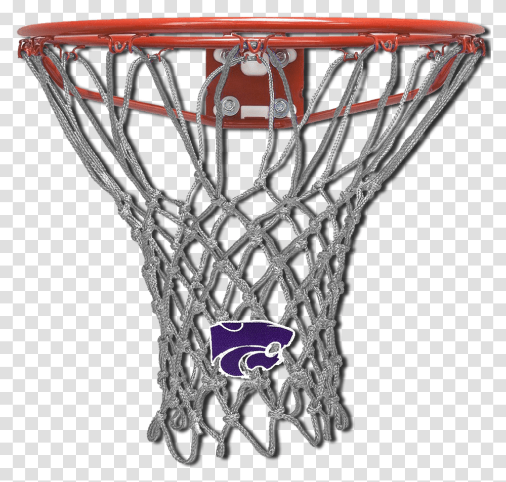 Kansas State University Wildcats Basketball Net Background Basketball Net, Hoop, Rug, Team Sport, Sports Transparent Png